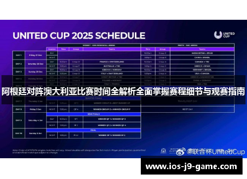 阿根廷对阵澳大利亚比赛时间全解析全面掌握赛程细节与观赛指南